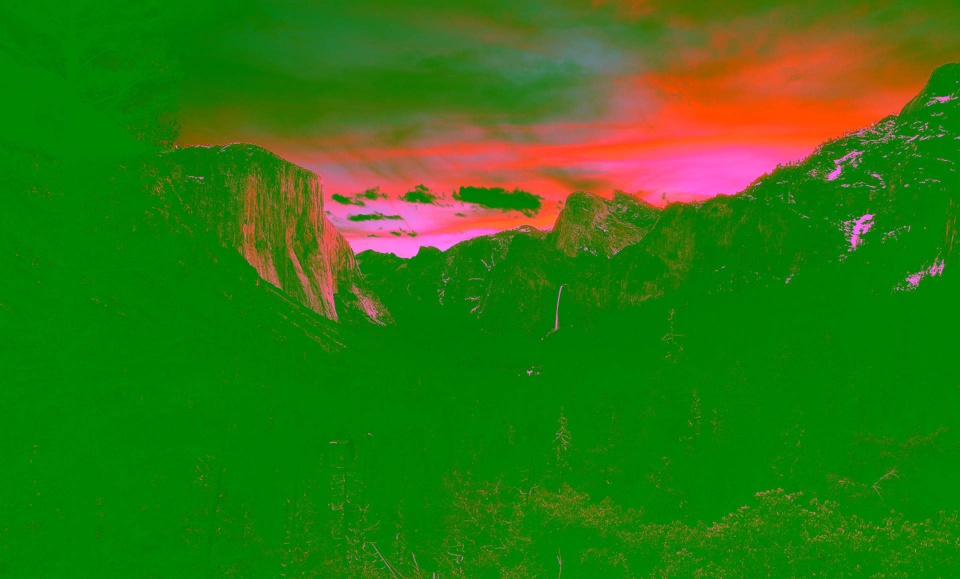 Sunrise at tunnle view