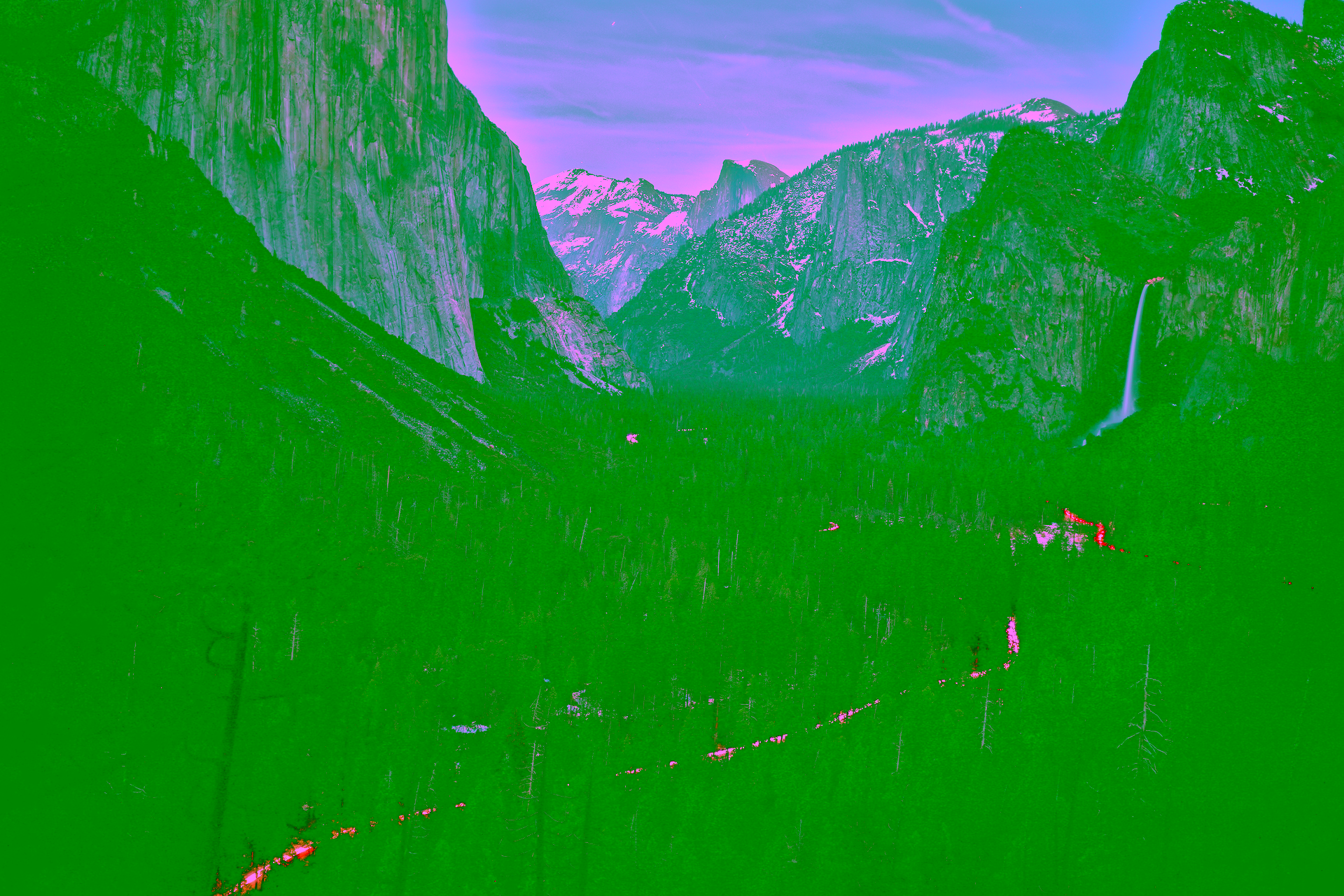 Evening at tunnle view